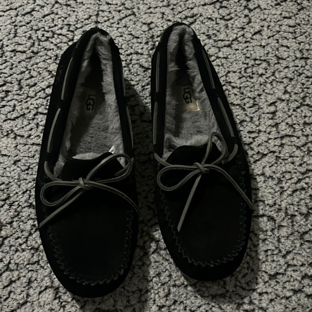 UGG Black Slippers